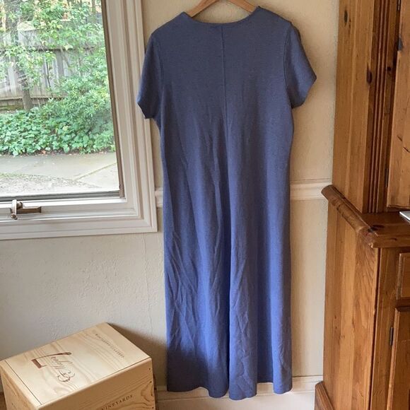 L.L. Bean Classic Pullover Maxi Dress Size M - Picture 5 of 6